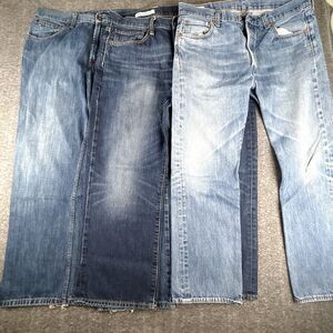 Lot of 3 Men's Jeans Sz 36x30 Levi’s 501 Tommy Hilfiger Gap & Levi’s 505 Shorts